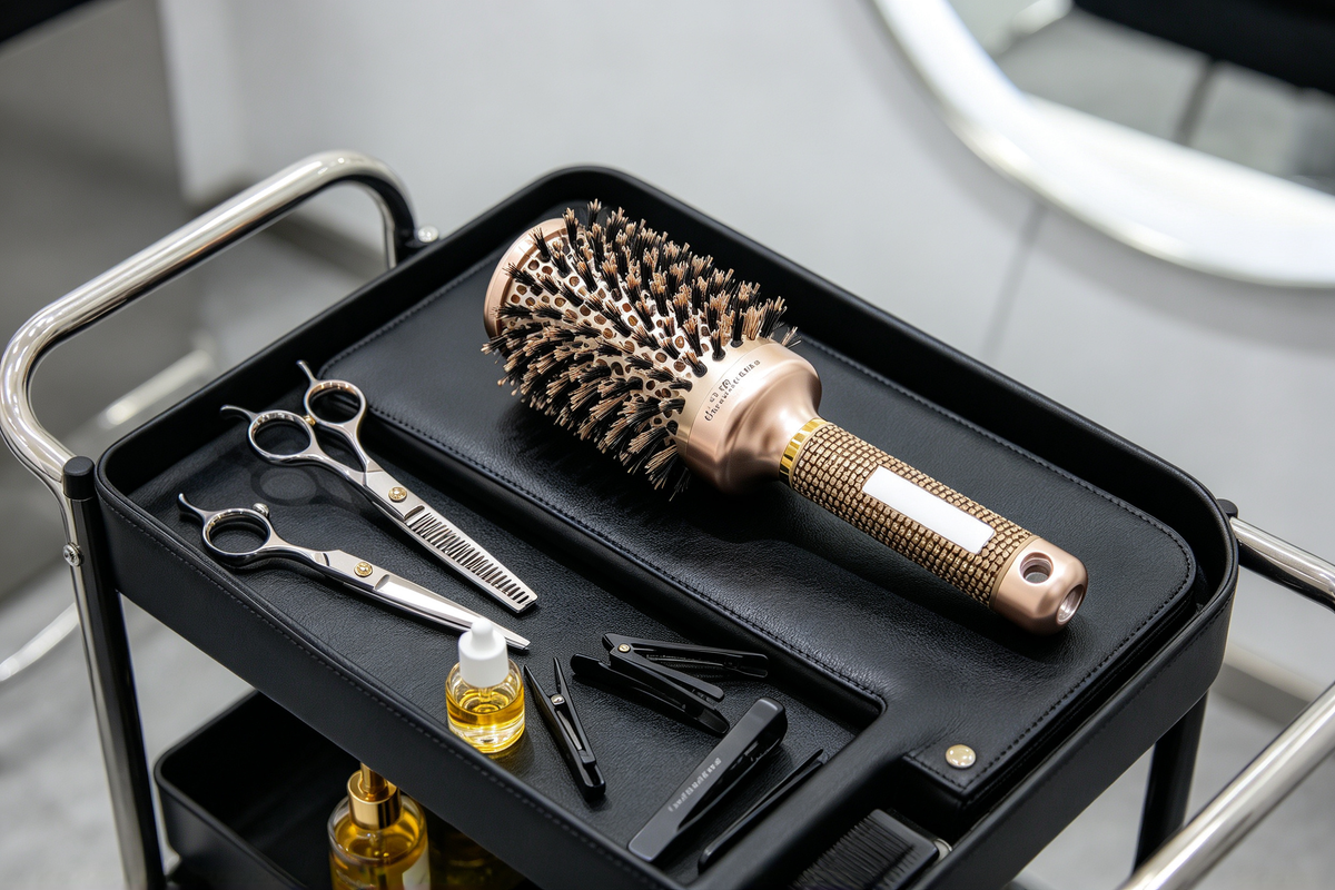 đź’« Round Brush | Boar-Bristle Blowout Tool | Salon-Style Volume Finish