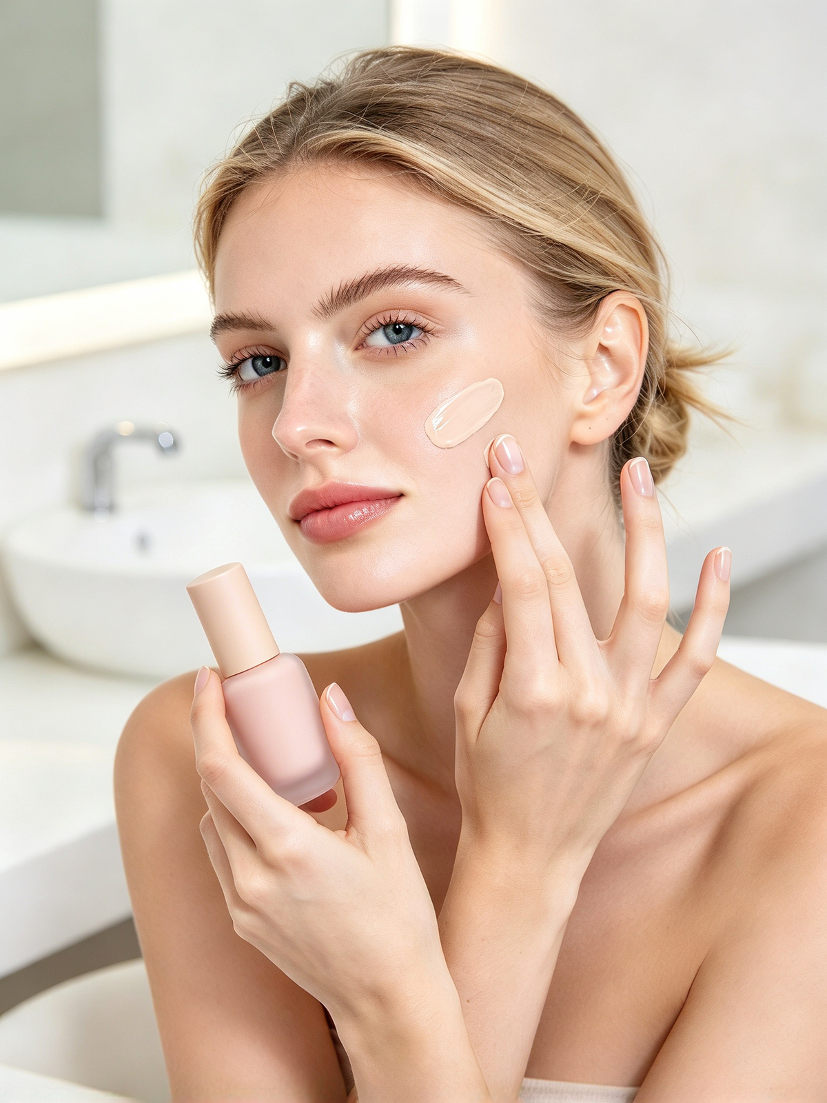 🤍 Liquid Foundation | Silky Base Daily Essential | Soft Flawless Finish