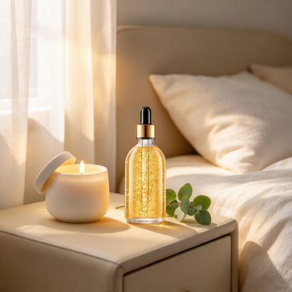 ✨ Firming Serum | Hyaluronic Gold Skincare | Radiant Youthful Finish