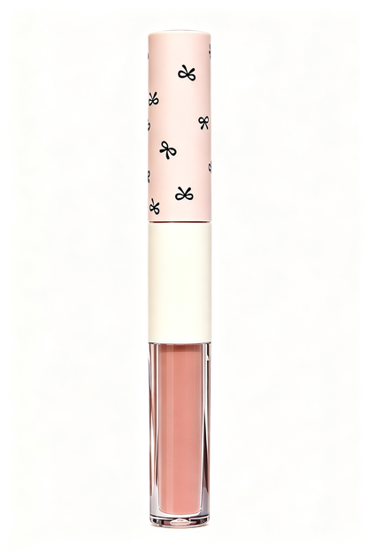 💋 Dual Lip Glaze | Glossy Tint Daily Essential | Soft Romantic Shine