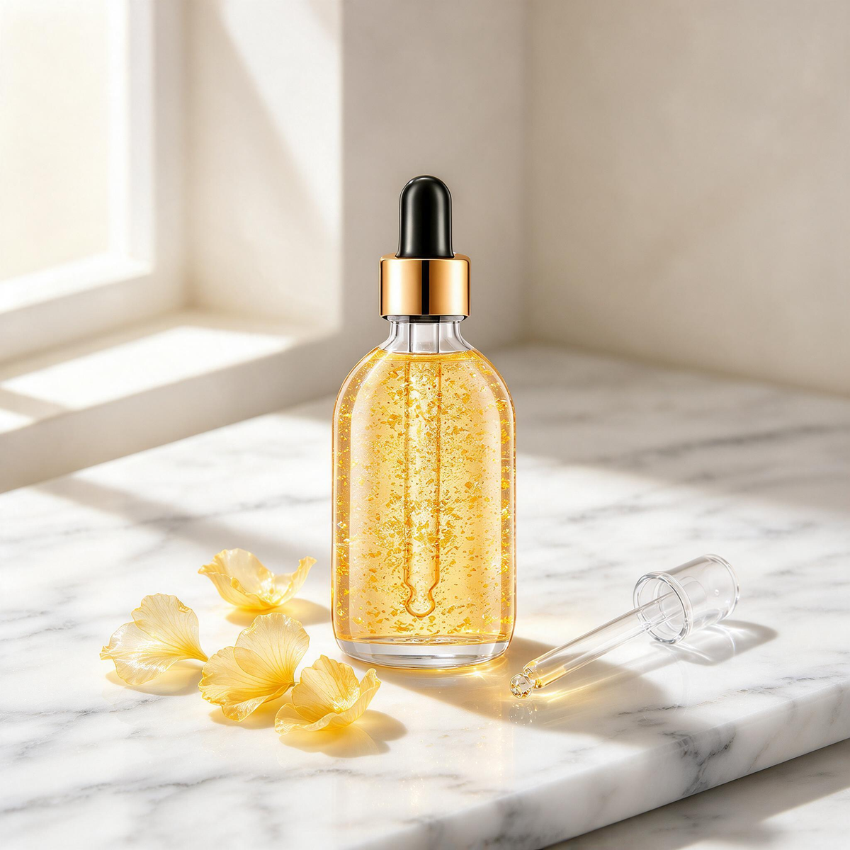 ✨ Firming Serum | Hyaluronic Gold Skincare | Radiant Youthful Finish