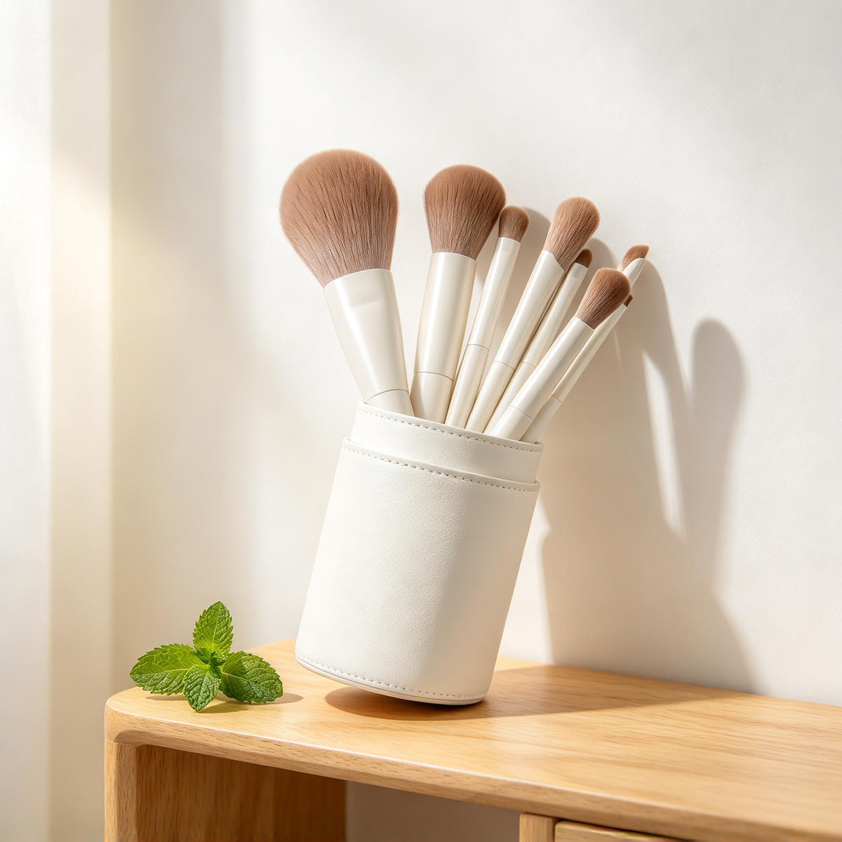 💄 Makeup Brushes | Silky Synthetic Vanity Set | Chic Gift
