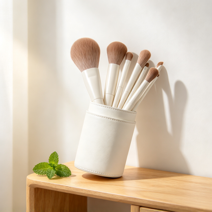 💄 Makeup Brushes | Silky Synthetic Vanity Set | Chic Gift