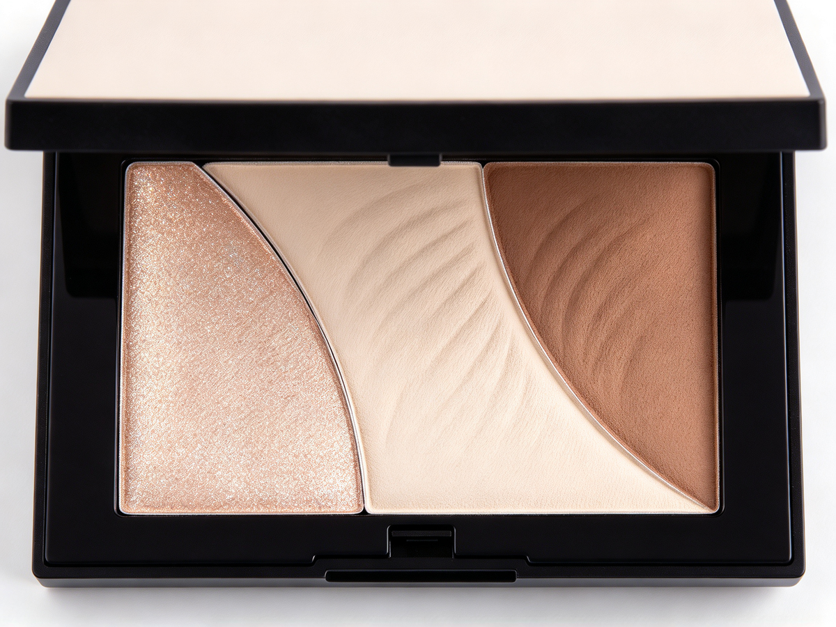 ✨ Contour Palette | Silky Powder Face Essential | Sculpted Radiant Finish