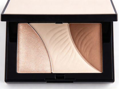 ✨ Contour Palette | Silky Powder Face Essential | Sculpted Radiant Finish