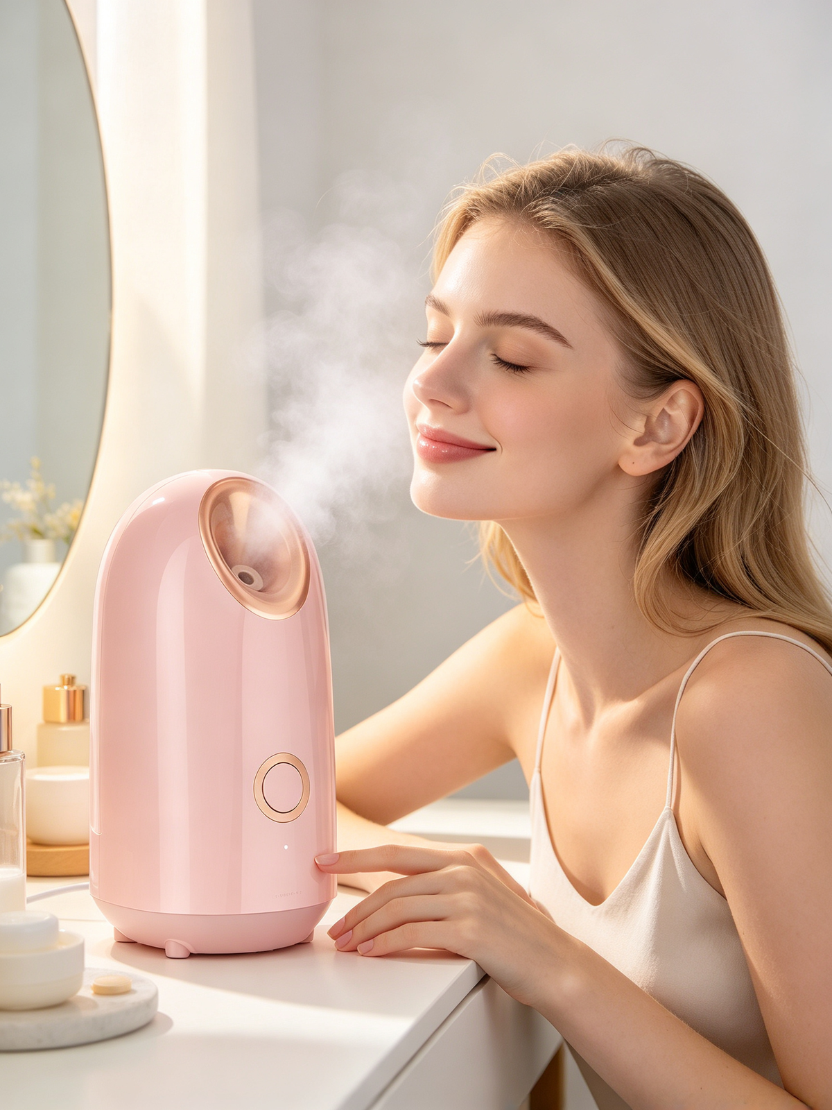 💧 Facial Steamer | Nano Mist Home Spa | Radiant Hydration Glow
