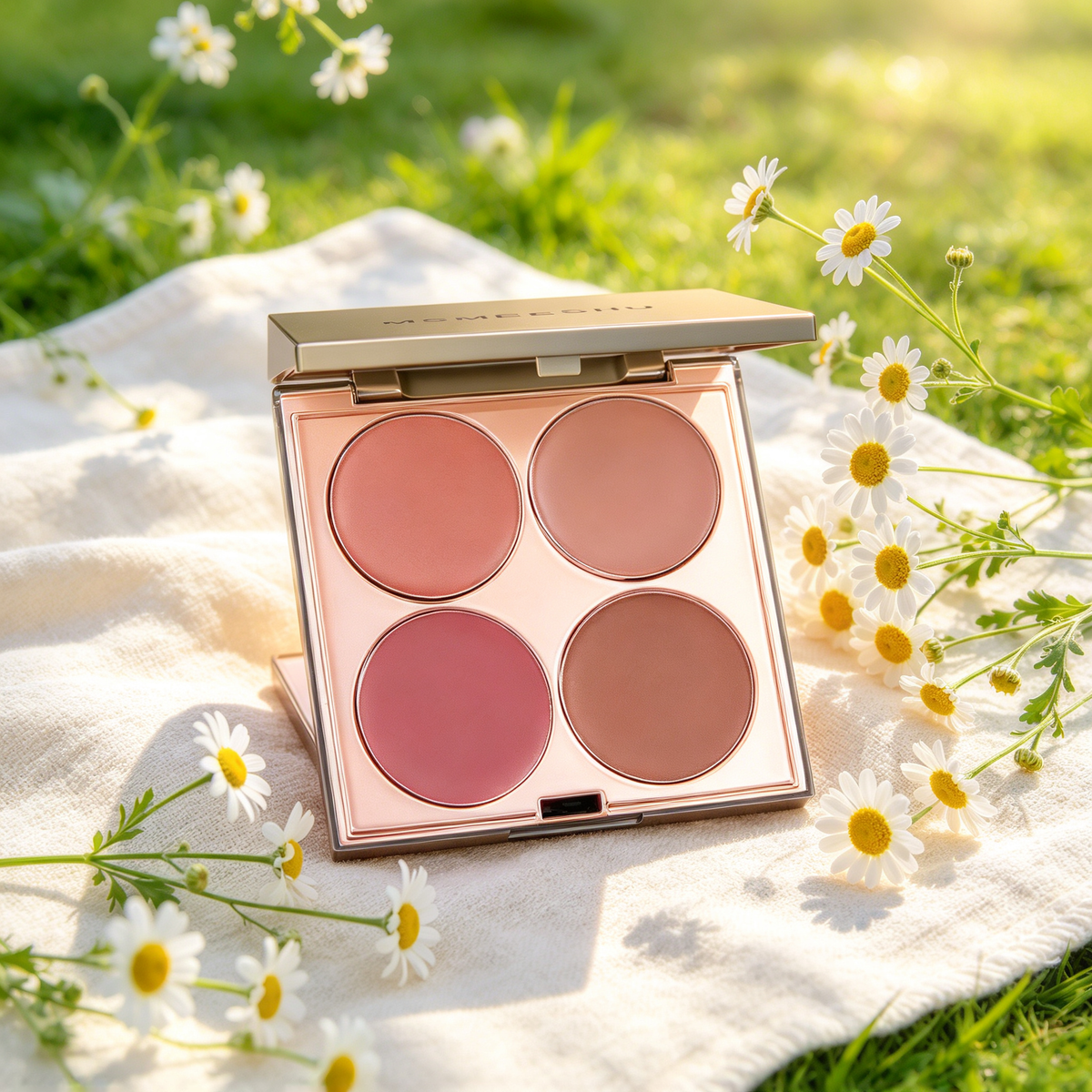 🌸 Blush Palette | Silky Powder Vanity Essential | Soft Sculpted Glow